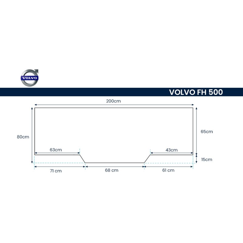 MATELAS DE CAMION VOLVO