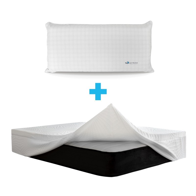 PACK Viscoelastic Topper PREMIUM 6 + Travesseiro Viscoelástico